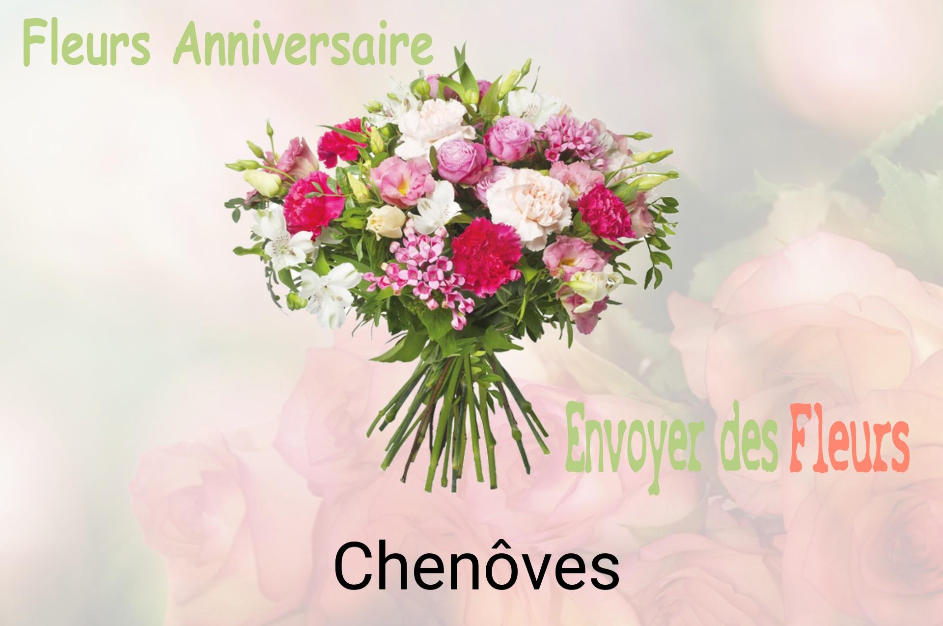 Bouquet de fleurs d’anniversaire livré à Chenôves