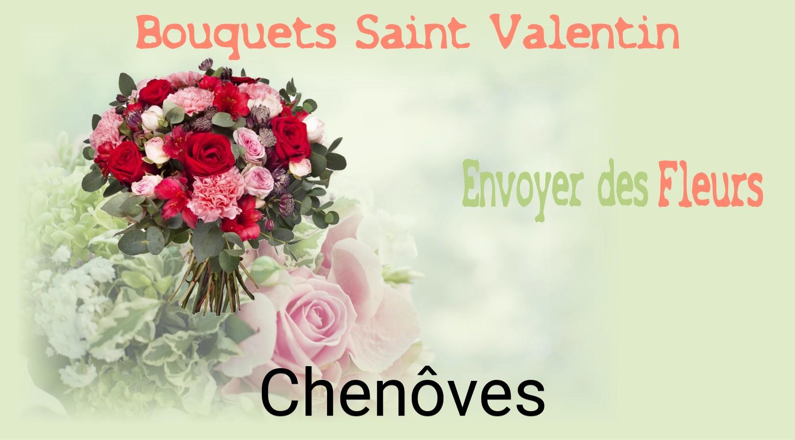 Roses de Saint-Valentin livrées à Chenôves
